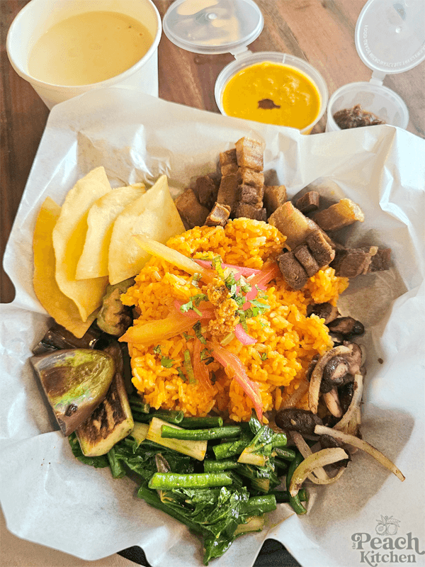 Krispy Kare-Kare Naked Burrito