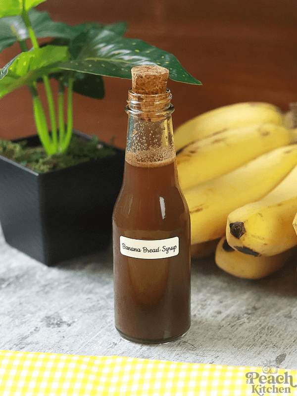 Homemade Banana Bread Syrup
