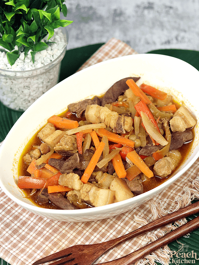 Igado (Ilocano-Style Pork and Liver Stew)