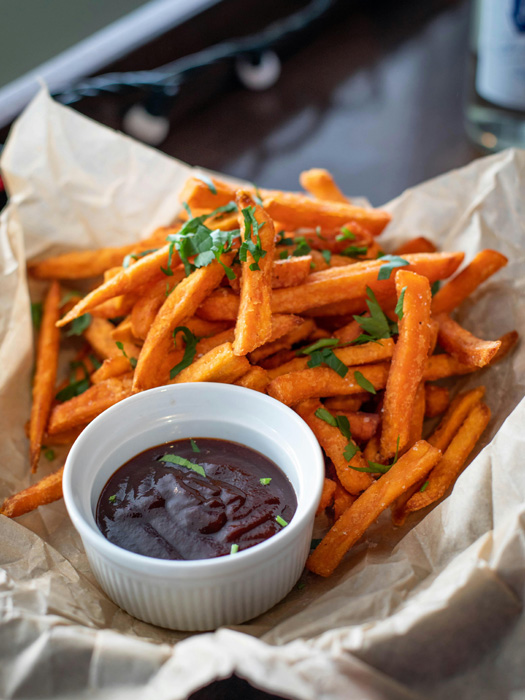 crispy kamote fries | sweet potato recipes Philippines