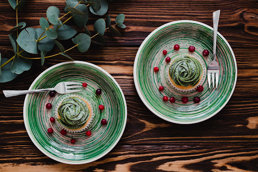 Jewel toned dishes