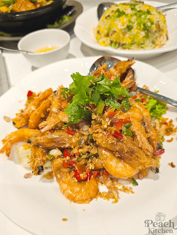 Salt and Pepper Shrimp at Tung Lok Seafood
