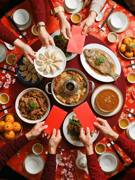 Chinese New Year menu ideas for families